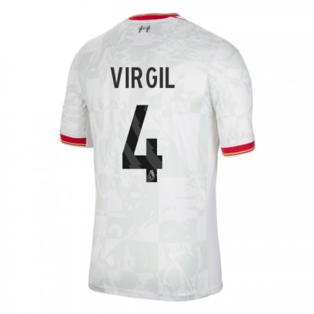 Liverpool Virgil 4 Fodboldtrøjer Tredje 2024-25 Kort ærmer